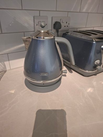 Delonghi metallic kettle
