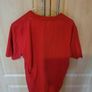 Mens Diesel Red Tshirt Image 2