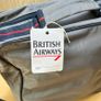 British Airways Holidays Grey Travel Shoulder Bag - Vintage 80's Image 5