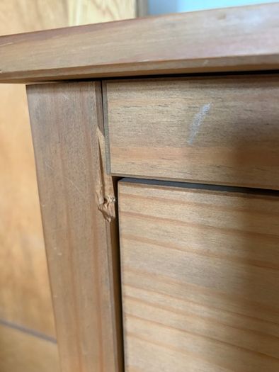 wooden desk