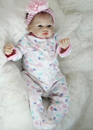 22inch lifelike reborn dolls girls silicone baby Handmade newborn toddler real life boys for kids (FREE POSTAGE)