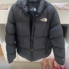 Authentic The North Face Retro Nuptse Jacket Black Medium