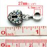 Pandora Style AB Colour Rhinestone Heart Charm Image 2