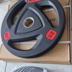 brand new 2x20 kilo olympic weight plates