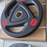 brand new 2x20 kilo olympic tri grip plates Image 5
