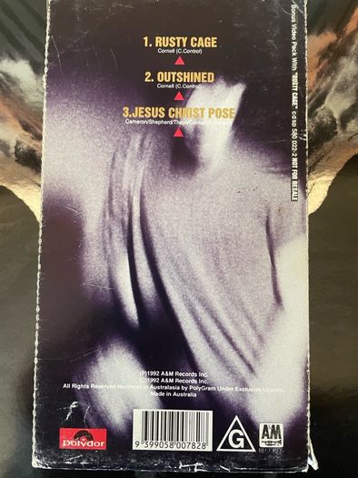 Soundgarden - The Videos & CD's: Badmotorfinger (Rusty Cage / Outshined / Jesus Christ Pose)