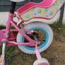 Peppa kids bike with stabilisers Size 12 Image 2