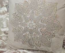 pale pink cushions