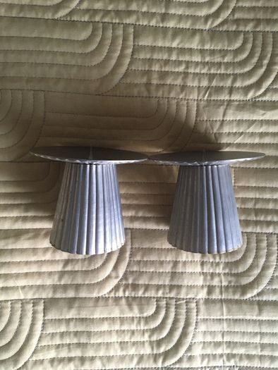 Fluted Pillar Candle Holder