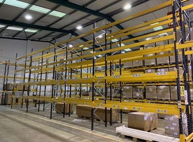 Clean Pallet Racking Various Sizes