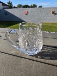 Rare Vintage Waterford Crystal Tankard