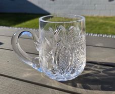 Rare Vintage Waterford Crystal Tankard