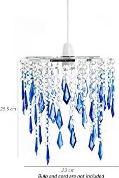Ocean Ceiling Chandelier Acrylic Light Shade, Blue & Light Blue (FREE SHIPPING)