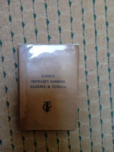 Lovely vintage travel book - Cook's traveller's handbook for Algeria and Tunisia