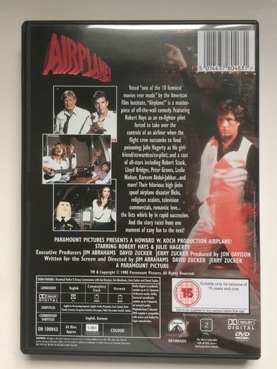 Airplane! & Airplane! II: The Sequel [Movie DVDx2]