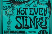 Ernie Ball Electric guitar strings 12-56 Not Even Slinky 2626