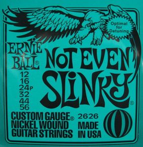 Ernie Ball Electric guitar strings 12-56 Not Even Slinky 2626