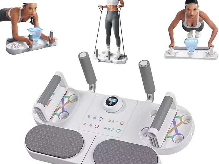 Portable Intelligent Timing Fitness Push Up Board Resistance With Support Board Arm Abdominal Muscle Training System Fitness Training Tools Fitness Training Equipment Indoor And Outdoor