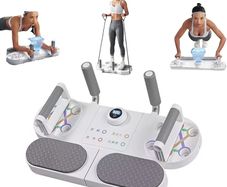 Portable Intelligent Timing Fitness Push Up Board Resistance With Support Board Arm Abdominal Muscle Training System Fitness Training Tools Fitness Training Equipment Indoor And Outdoor