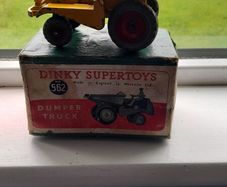 Dinky Dumper truck with original box