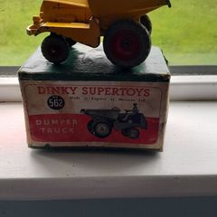 Dinky Dumper truck with original box