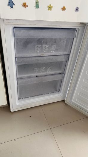 fridge and freezer