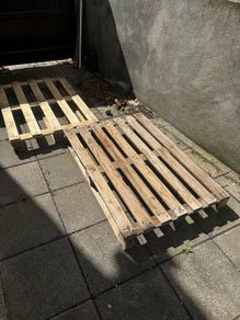 2 x Wooden Pallets