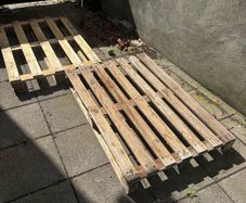 2 x Wooden Pallets