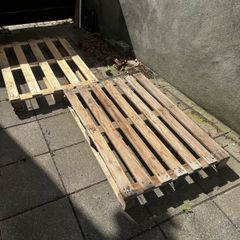2 x Wooden Pallets