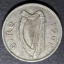Ireland 1961 Mule Half Crown coin Image 5