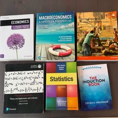 6 College Economics / Business / Maths Textbooks Bundle