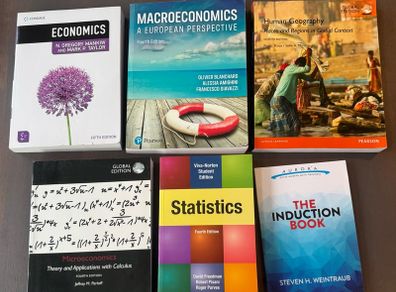 6 College Economics / Business / Maths Textbooks Bundle