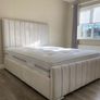 New Double & King Size Bed Frame With Mattress Opt Image 7