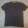Fred Perry Men's M Twin Tipped Polo Shirt Black Yellow Image 5