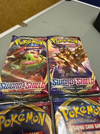 Pokemon Sword & Shield Booster Packs - Artset