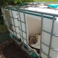 2 IBC Coal & Firewood Storage - Buyer Collects