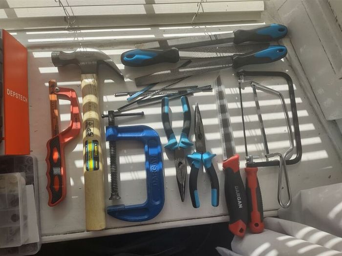 Different power and hand tools big set