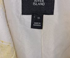 River Island Blazer Size Uk 18