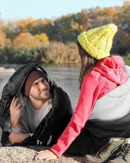 NEW SALE | Sleeping Bag Camping Sleep Bags: Sportneer Warm Sleeping Bags for Single Adults 3-4 Season Waterproof Lightweight Large Ultralight suit for Adult Man Fishing Travel Outdoor