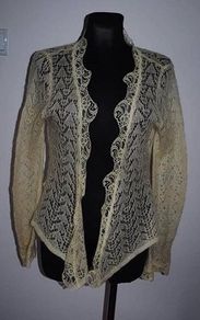 Saint Tropez sand mohair cardigan size XL UK14 EU42 Perfect condition Postage included