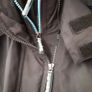 Superdry Jacket, black with blue accents, size Small Image 3