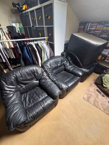 free 4 leather chairs