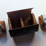 2 Slot Leather Watch Storage Case Image 2