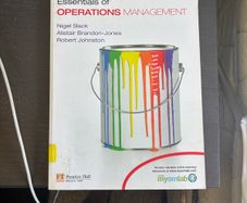 Essentials of Operation Management