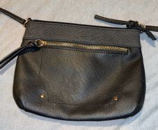 Small black handbag