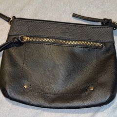 Small black handbag