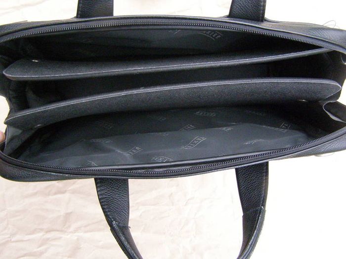 Texier Leather Briefcase/Laptop Case
