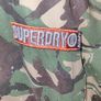 SUPERDRY Rookie Duty Splatter Bomber Jacket Size Large NWT Image 2