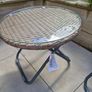 Rattan bistro set Image 2