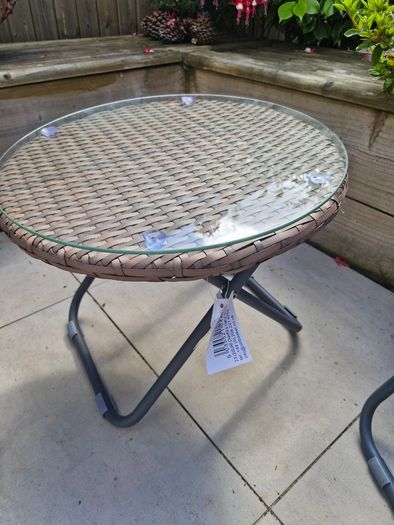Rattan bistro set
